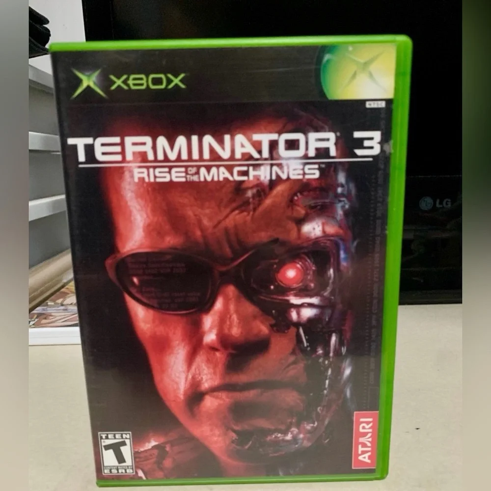 Terminator 3: Rise of the Machines (Original Xbox, 2003) Complete CIB Tested